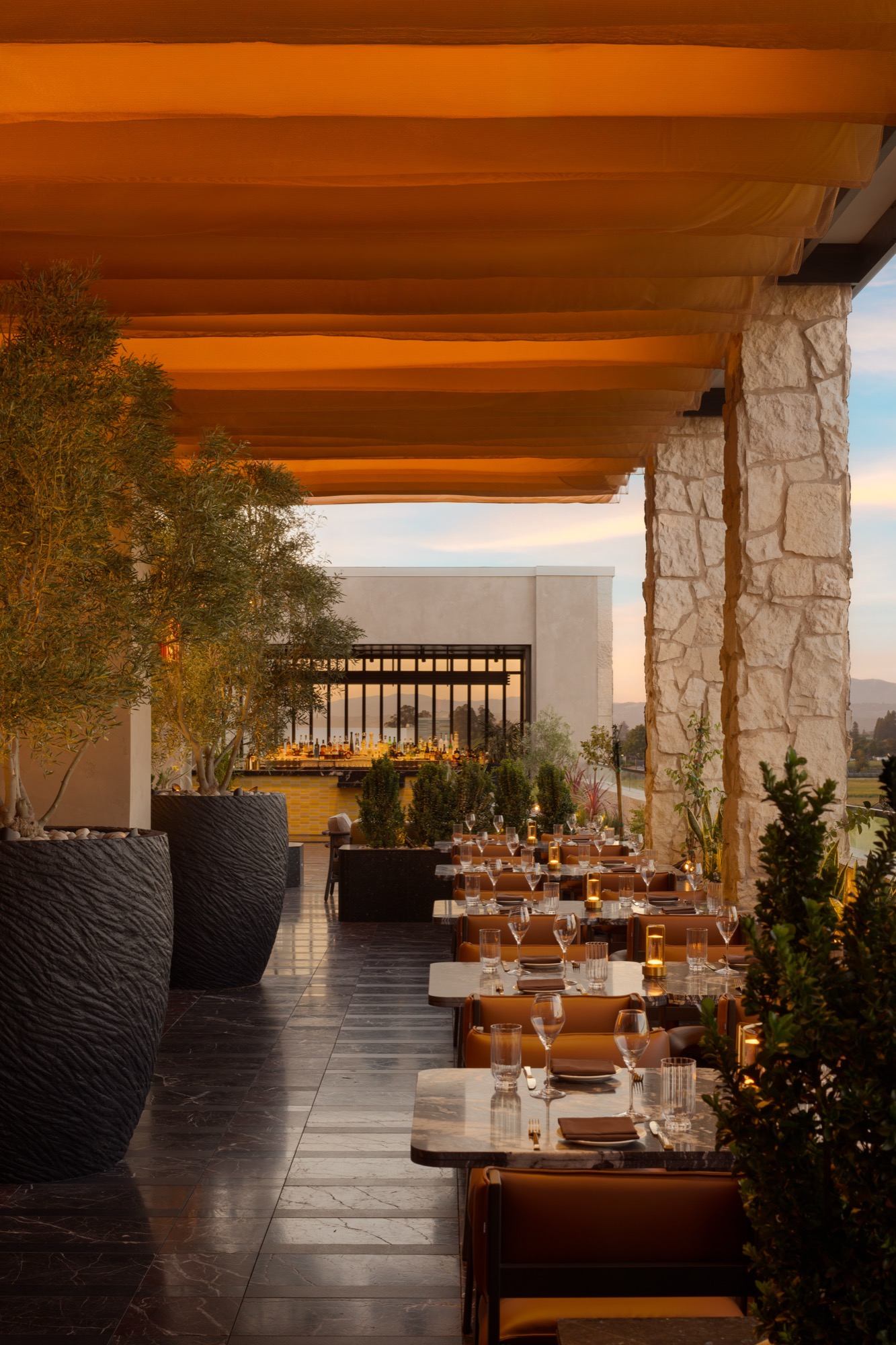 AYA restaurant interior
